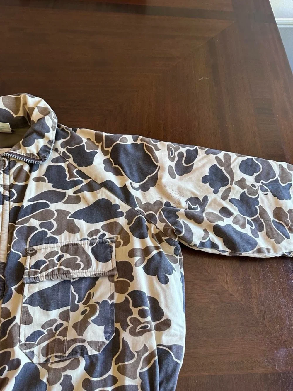 Vintage Walls Blizzard-Pruf Camo Parka Jacket Insulated Men’s Small 38-40